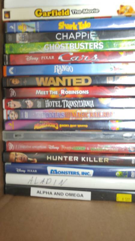 lot 569 image: Previously Viewed DVD Movies (approx. 90)