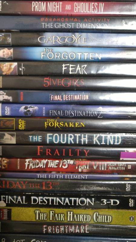 lot 573 image: Previously Viewed DVD Movies (approx. 80)