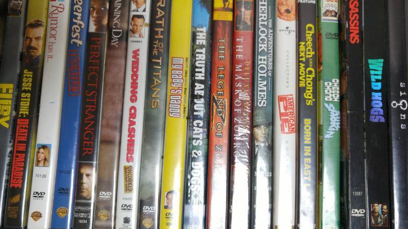lot 577 image: Previously Viewed DVD Movies (approx. 80)