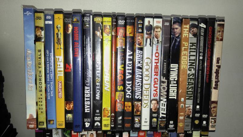 lot 579 image: Previously Viewed DVD Movies (approx. 80)