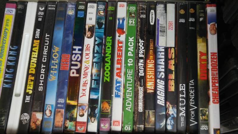 lot 580 image: Previously Viewed DVD Movies (approx. 100)