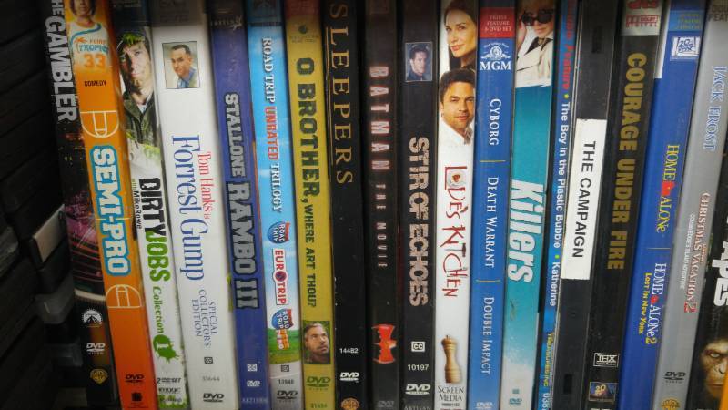 lot 585 image: Previously Viewed DVD Movies (approx. 80)