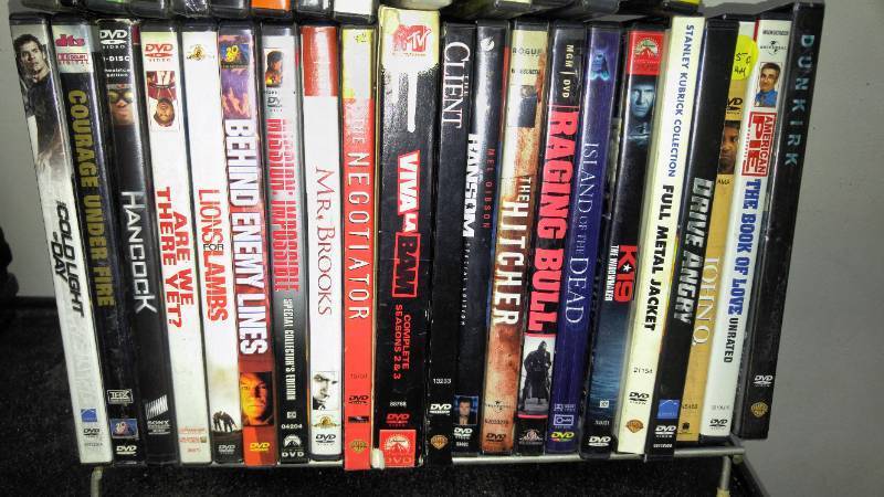 lot 586 image: Previously Viewed DVD Movies (approx. 90)
