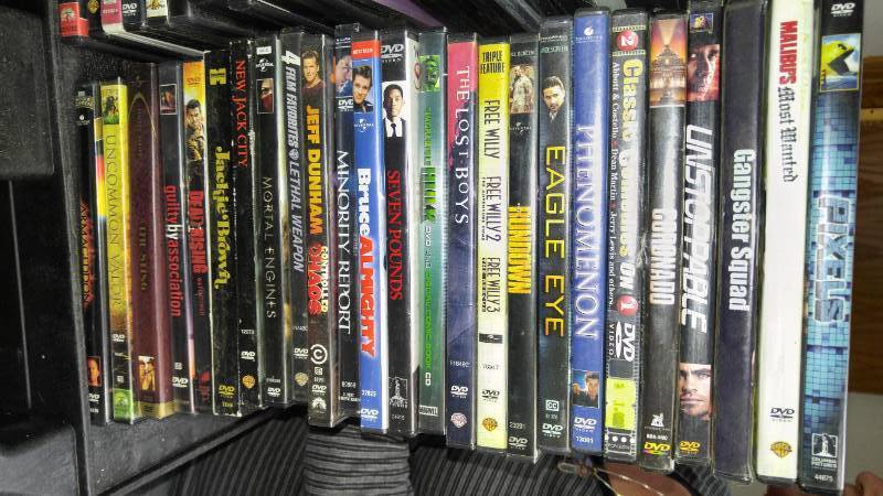 lot 595 image: Previously Viewed DVD Movies (approx. 80)
