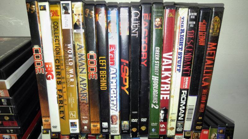lot 597 image: Previously Viewed DVD Movies (approx. 50)