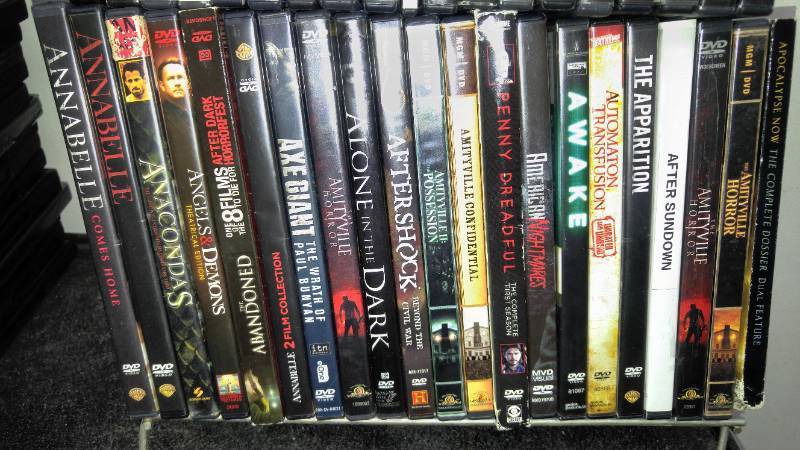 lot 604 image: Previously Viewed DVD Movies (approx. 90)
