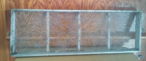 lot 166 image: Framed screening- vintage.