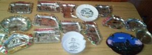 lot 186 image: Vintage State ashtrays (17)