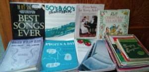 lot 201 image: Music Books Cover Sheet Music.