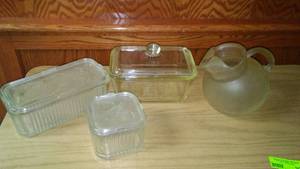 lot 205 image: Glassware Covered and More.
