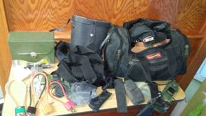 lot 235 image: Miscellaneous hunting and outdoor gear, Nightlite system.
