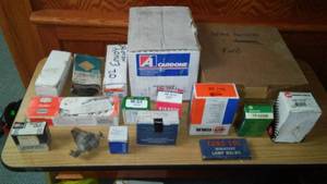 lot 257 image: In-box automotive parts.