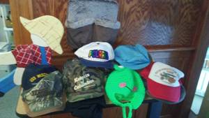 lot 291 image: Vintage hats and more.