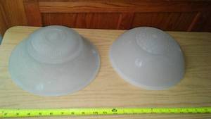 lot 297 image: Two vintage light globes.