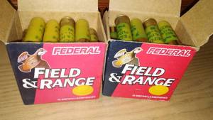 lot 310 image: Federal 20 gauge eight and six shot.