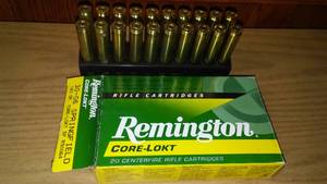 lot 312 image: Remington Core- Lokt 30- 06