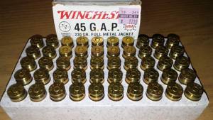 lot 315 image: Winchester 45 G. A. P.