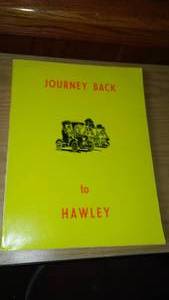 lot 857 image: Journey back to Hawley book. June 1972.