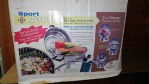 lot 871 image: Factory Sealed Sport Extreme, Barbecue Stove and Oven. New Old Stock