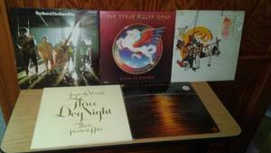 lot 880 image: (5) Rock Band Albums
