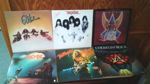 lot 895 image: (6) Hard Rock Albums