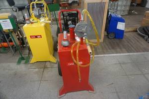 lot 26 image: John Dow Industries Model HGC-30U 30 Gallon Gas Fuel Caddy