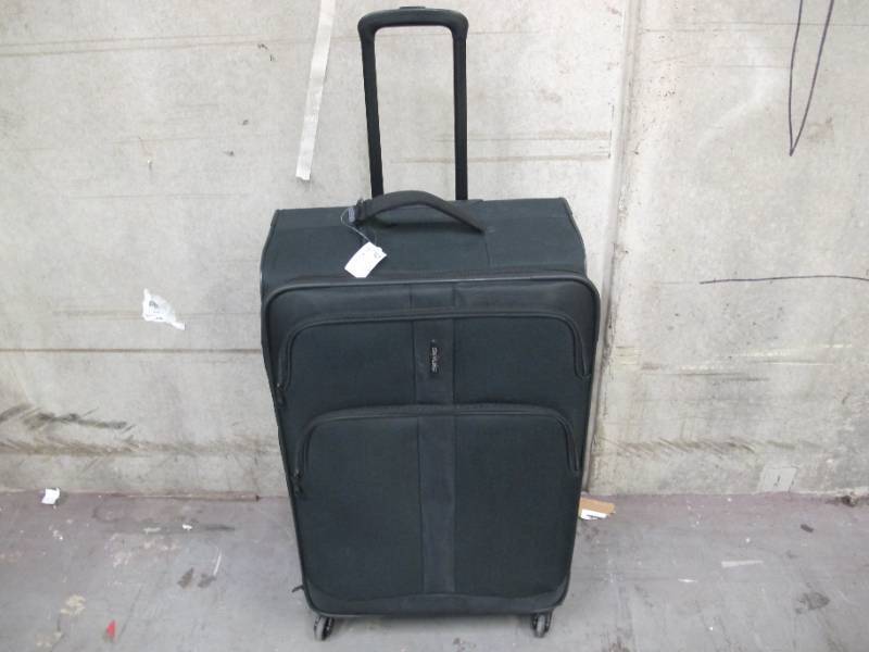 lot 553 image: Skyline Charcoal Roiling Expandable Suitcase - Large - Rip on Upper Handle