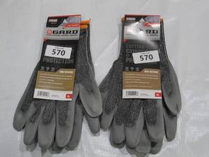lot 570 image: 2 Pairs of Magid ROC8000T mGard Mens Max Defense Work Glove, XL