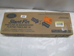 lot 571 image: SlantFin FineLine 30 2 ft. Hydronic Baseboard Heating Enclosure Only in Nu-White