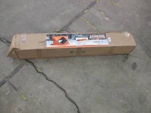 lot 594 image: Costco The Fish INN Rendezvous by Equinox Pop Up Ice Fishing Portable Shelter - OrangeBlack