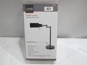lot 927 image: Living Accents 16900-009 Adjustable Desk Lamp Bronze