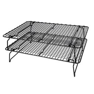 lot 936 image: Miu Non-stick Stackable Cooling Rack 2 Pack