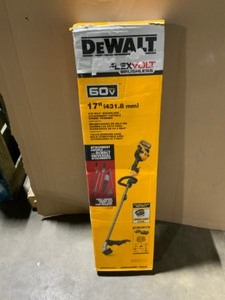 DEWALT 60-Volt Maximum Lithium-Ion Electric Cordless Attachment Capable String Trimmer (Tool Only). See Pictures