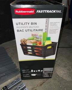 RubberMaid FastTrack Upright Poles, Hooks, Kits, Shelf Brackets & More. See Pictures