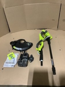 RYOBI ONE 18V 13 in. Cordless Battery String TrimmerEdger with 4.0 Ah Battery and Charger. See Pictures