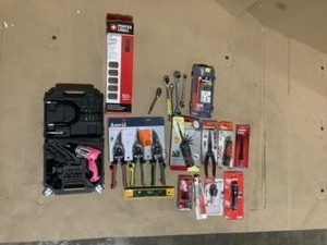 Various Brands & Conditions of Hand Tools & Shop Equipment. See Pictures