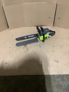 RYOBI 18 in. 38cc 2-Cycle Gas Chainsaw with Heavy Duty Case. See Pictures