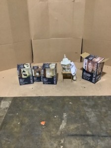 Assorted Sizes & Colors of Hampton Bay Outdoor Wall Lanterns & Sconces. See Pictures