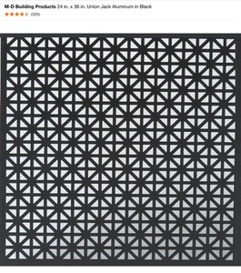 M-D Building Products 24 in. x 36 in. Aluminum Sheets, Wire Shelving Mats & Splash Plate For Range Hoods. See Pictures