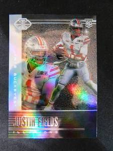 lot 48 image: 2021 Panini Chronicles Illusions Justin Fields #102 Rookie Card Mint Condition