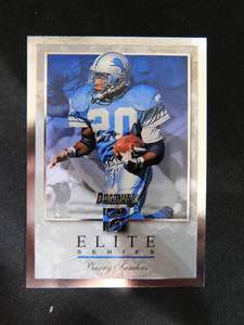 lot 68 image: 1996 Donruss Elite Series Barry Sanders #2 Serial #991410,000