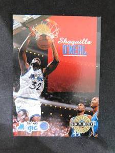 lot 69 image: 1992 Skybox Premium Shaquille ONeal #382 Rookie Card Mint Condition