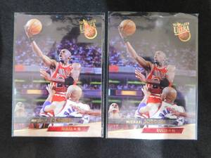 lot 75 image: (2) 1993 Ultra Michael Jordan #30 HOFer GOAT