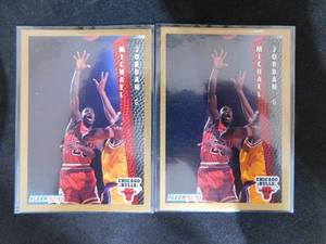 lot 76 image: 1992 Fleer Michael Jordan #32 HOFer GOAT