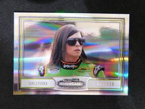 lot 87 image: 2011 Press Pass Showcaes Danica Patrick #52 Serial #448499 Mint Condition