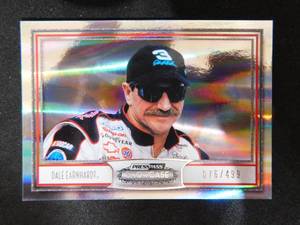 lot 89 image: 2011 Press Pass Showcase Dale Earnhardt #51 Serial #76499 Mint Condition