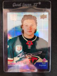 lot 103 image: 2020 Upper Deck Extended Special Edition Kirill Kaprizov #RC-1 Rookie Card Mint Condition