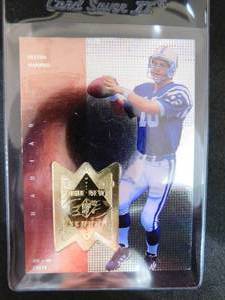 lot 121 image: 1998 SPX Peyton Manning Rookie Card #311 Serial #9321885