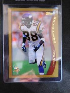 lot 134 image: 1998 Topps Randy Moss Rookie Card #352 HOFer Mint Condition