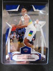 lot 146 image: 2019 Panini Chronicles Rookies & Stars Zion Williamson Rookie Card #699 Mint Condition